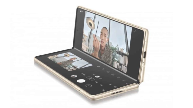 Foldable Samsung W22 5G Smartphone