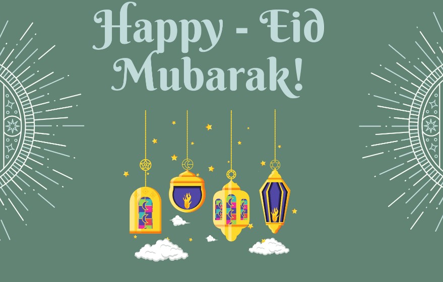 Eid Mubarak Greeting Card 2023