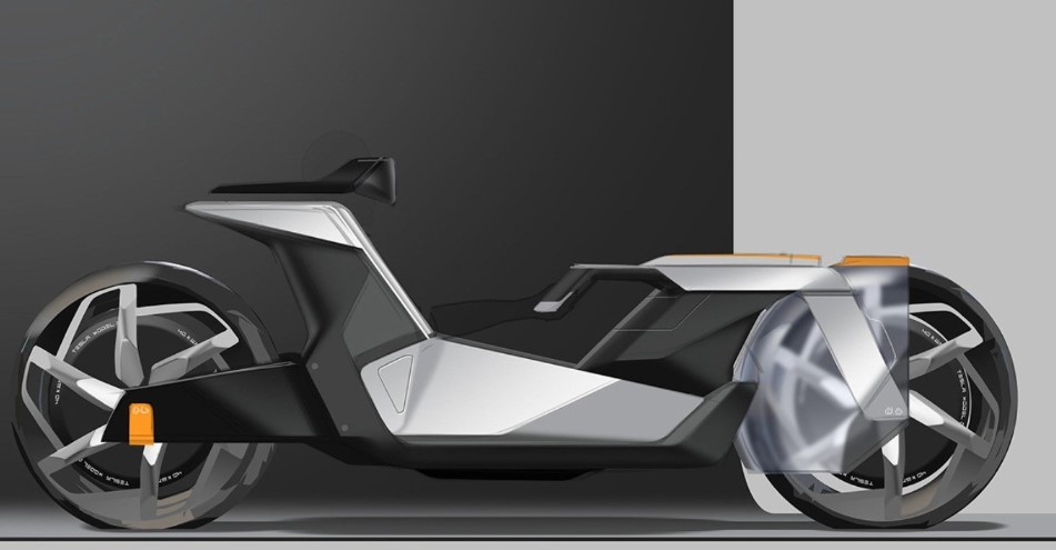 New 2024 Tesla Electric Motorcycle